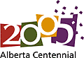 Alberta 2005 Centennial — get ready to celebrate Alberta's 100th birthday in 2005.